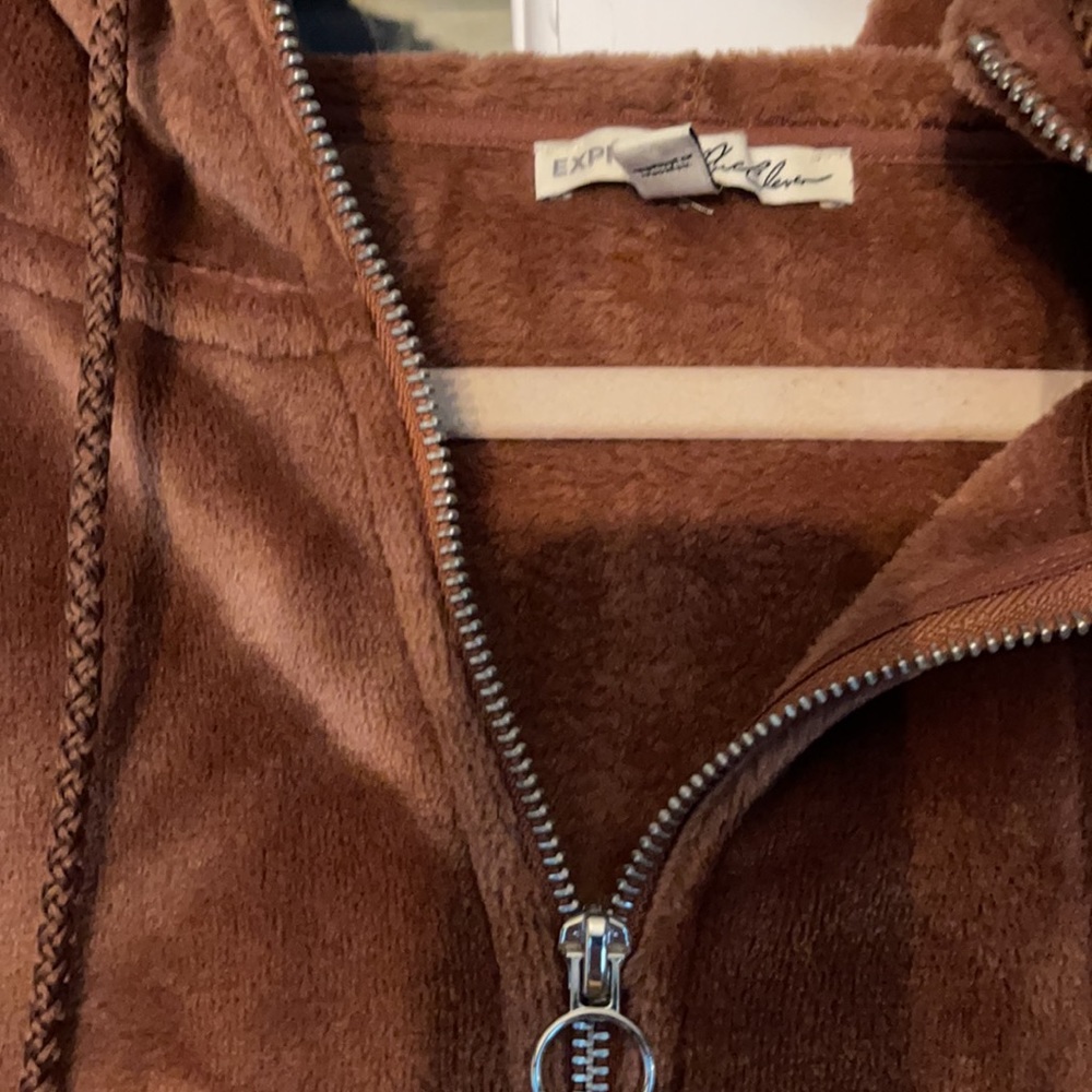 Express Super Soft Bear Coat View 2